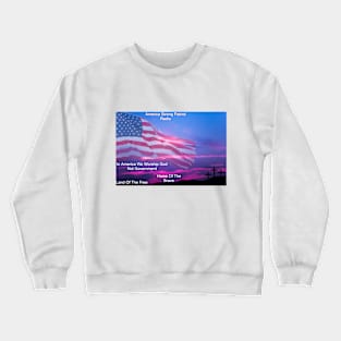 In America We Worship God Not Government Crewneck Sweatshirt